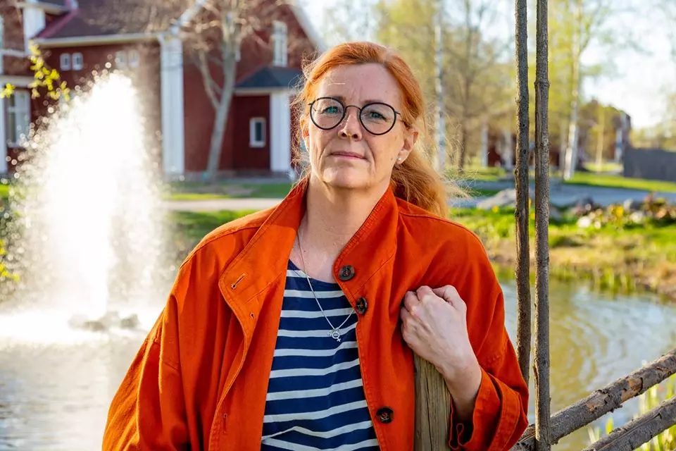 Lisa Rosander, rektor på Kävesta folkhögskola.